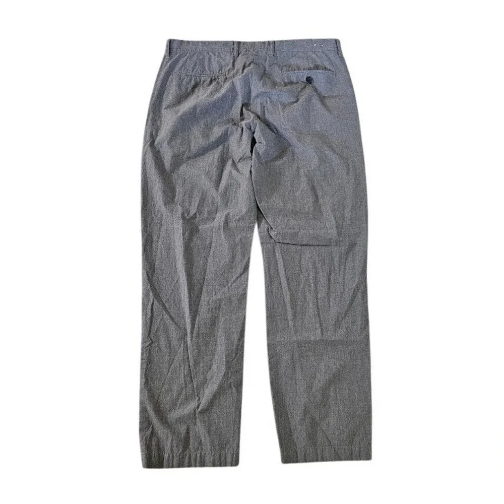 J. Crew Bedford Chino Pants Men 34x32 Gray Cotton Preppy Straight Leg